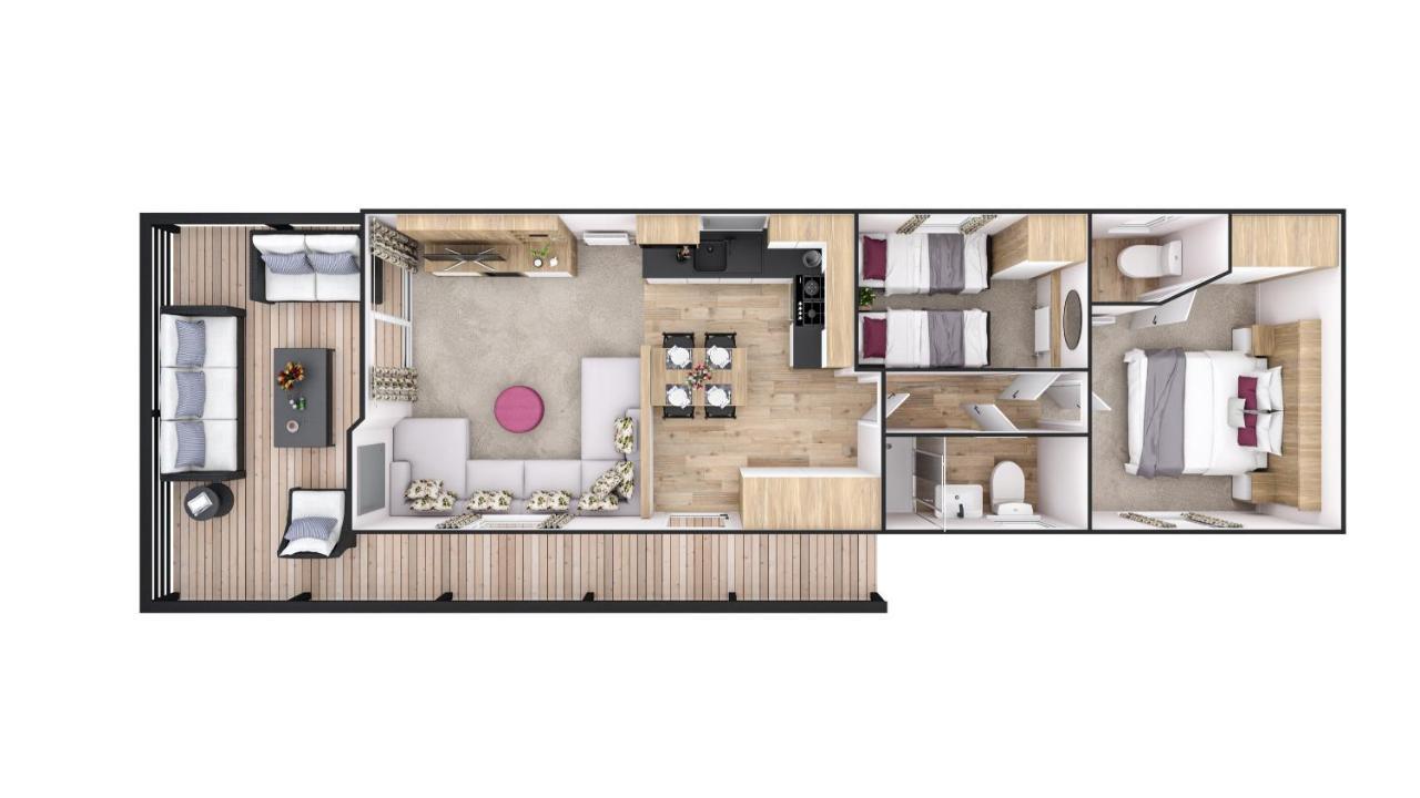 Silver Birch Lodge אבימור מראה חיצוני תמונה